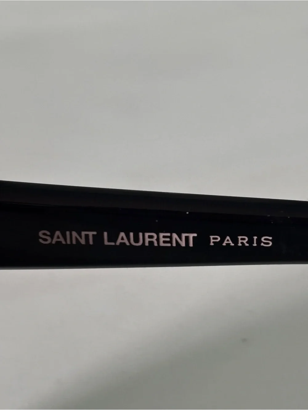 Saint Laurent Black Oval Cat-Eye Sunglasses
